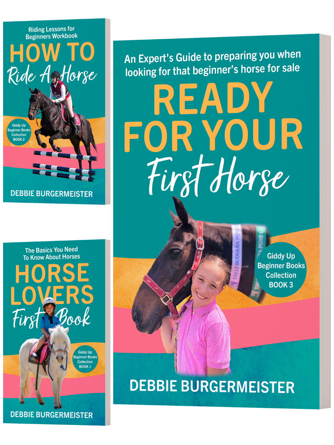 Best Beginner Books Bundle- Horse Riding Success For Kids