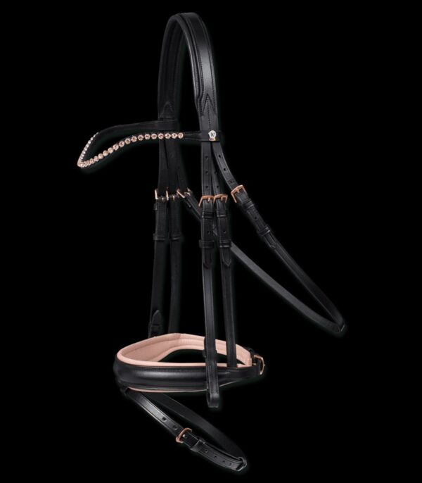 Leather Bridle Waldhausen XLine Rose Gold - Image 3