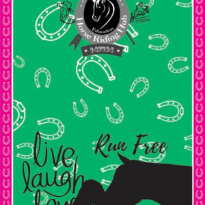 Horse Girl Sticker 10x15cm
