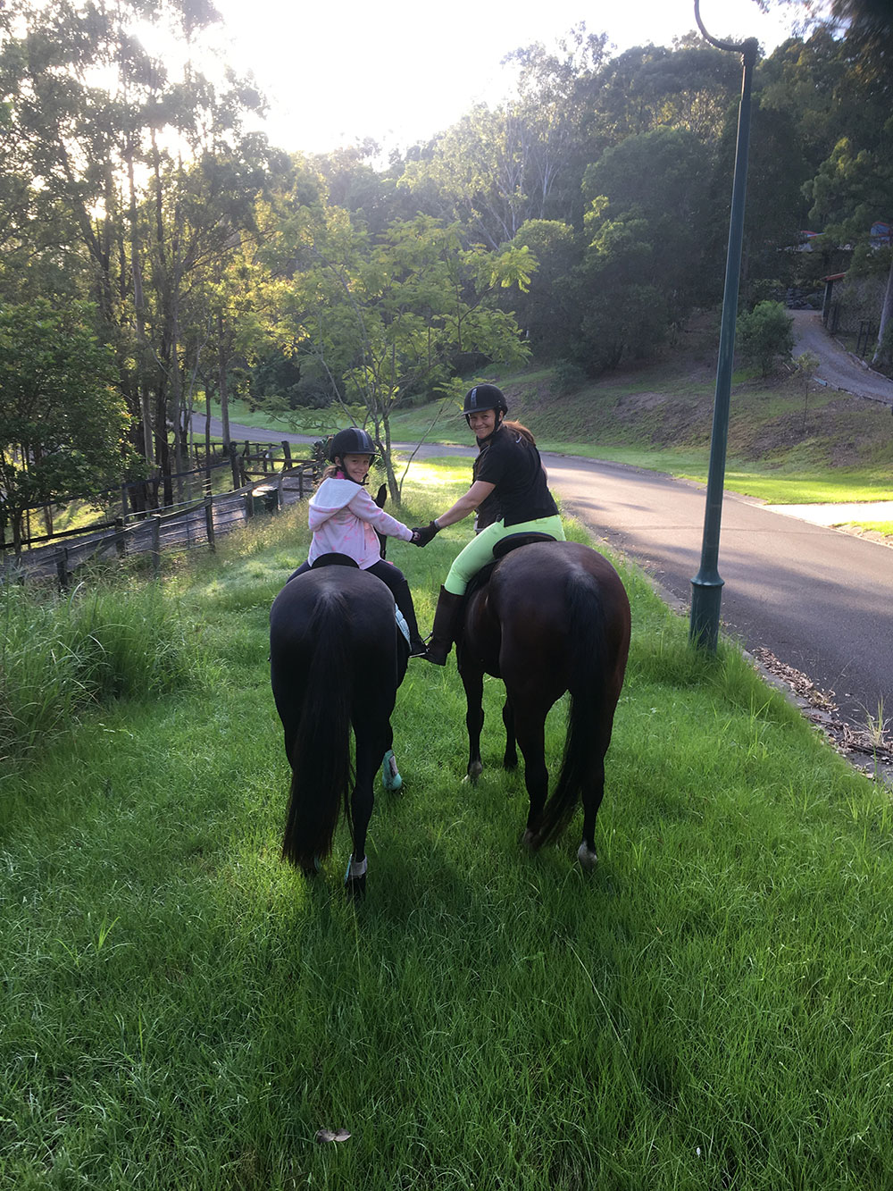 Mum & Daughter & Our Horses