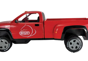 BREYER TRADITIONAL DUALLY TRUCK Red